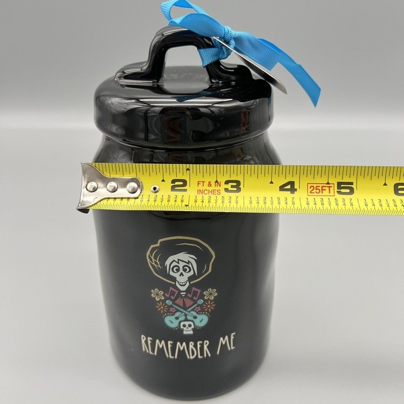 Rae Dunn COCO Disney Pixar Remember Me Tall Canister Jar Day Of The Dead NEW - Picture 11 of 11